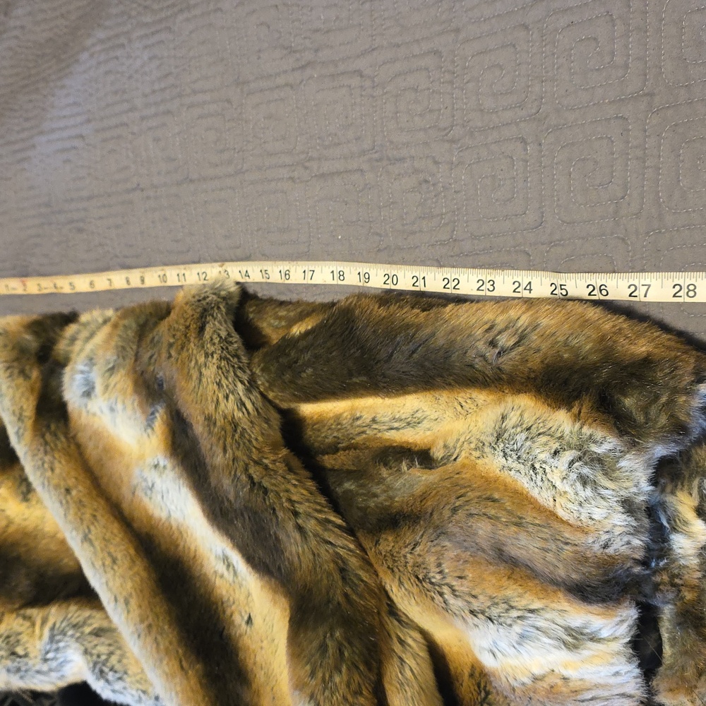 Fabulous Furs Black Faux Fur Coat - Picture 8 of 8